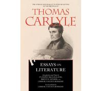 Thomas Carlyle Fleming McClelland Brent E. Ki Essays on Liter (Copertina rigida)