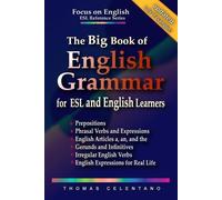 Thomas Celentan The Big Book of English Grammar for ESL and English (Tascabile)