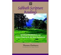 Thomas Chalmers Sabbath Scripture Readings (Tascabile)