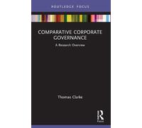 Thomas Clarke Comparative Corporate Governance (Tascabile)