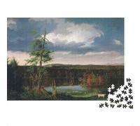 Thomas Cole Rompicapo dipinto, opere d'arte famose nel mondo Puzzles Impegnativi, Puzzle museo Sostenibile Premium Riunione Di Famiglia Gioco Educativo Giocattoli 1000 Pcs