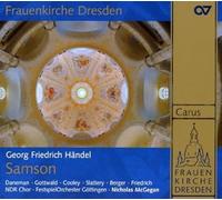 Cooley/Daneman/McGegan/ndr Chor/Festspielorcheste George Frideric Handel: (CD)