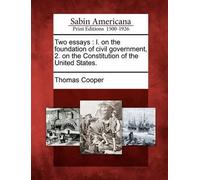 Thomas Cooper Two Essays (Tascabile)