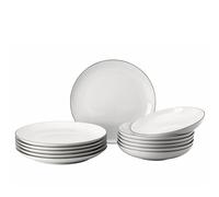 Thomas Cucina Colori Black Set Da Pranzo 12 Pezzi