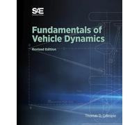 Thomas D. Gille Fundamentals of Vehicle Dynamics, Revised Edi (Copertina rigida)