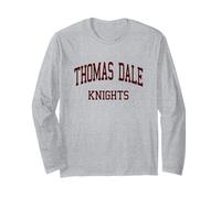 Thomas Dale High School HS Chester VA Retro Maglia a Manica