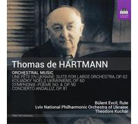 Thomas De Hartmann - Orchestral Music - AA.VV. (Audio Cd)