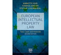 Thomas Dreier Stefan Luginbuehl An European Intellectual Pro (Copertina rigida)