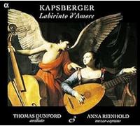 Johannes Hieronymus Kapsberger Kapsberger: Labirinto D'amore (CD) Album