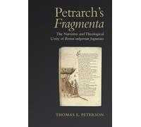 Thomas E Peterson Petrarch's 'Fragmenta' (Copertina rigida)