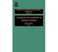 Thomas E. Scruggs Cognition and Learning in Diverse Settings (Copertina rigida)