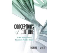 Thomas E. Wren Conceptions of Culture (Copertina rigida)