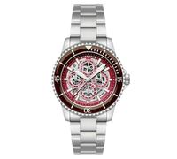 Thomas Earnshaw Admiral Duncan ES-8320 - Orologio automatico da uomo, con triplo calendario, 43 mm, con cinturino in acciaio inox massiccio