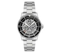 Thomas Earnshaw Admiral Duncan ES-8320 - Orologio automatico da uomo, con triplo calendario, 43 mm, con cinturino in acciaio inox massiccio