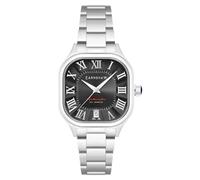 Thomas Earnshaw Coussin ES-8284-33 - Orologio automatico da uomo con bracciale in acciaio inossidabile massiccio, 39mm