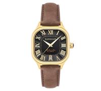 Thomas Earnshaw Coussin ES-8284 - Orologio automatico da uomo, 39 mm, con cinturino in vera pelle, Multi, Coussin Automatico