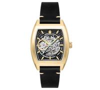 Thomas Earnshaw Heritage, Wellington, orologio automatico da uomo, 40 mm, con cinturino in pelle, ES-8302, Oro Nero