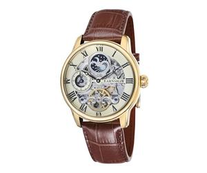Thomas Earnshaw Longitude ES-8006-06, Orologio da Polso Analogico da Uomo, Cinturino in Pelle, Colore Marrone