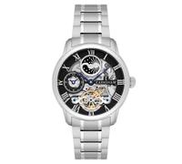 Thomas Earnshaw Longitude ES-8006-11, Orologio da Polso Analogico da Uomo, Cinturino in Acciaio Inossidabile, Argento