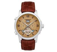 Thomas Earnshaw Orologio automatico da uomo 42mm Marylebone con cinturino in pelle ES-8177