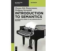 Thomas Ede Zimmermann Wolfgang Sternef Introduction to Semant (Copertina rigida)