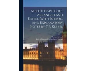 Thomas Edward 1 Selected Speeches. Arranged and Edited With Introd. (Tascabile)