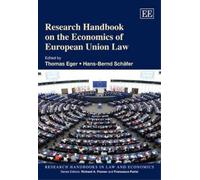 Thomas Eger Research Handbook on the Economics of European Un (Copertina rigida)