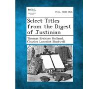 Thomas Erskine Holland Charles Lance Select Titles from the Digest (Tascabile)