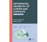 Thomas F. Banchoff Steph Differential Geometry of Curves and (Copertina rigida)