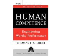 Thomas F. Gilbert Human Competence (Copertina rigida)