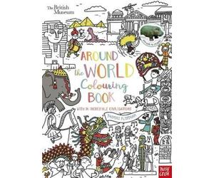 Thomas Flintham British Museum: Around the World Colouring Book (Tascabile)