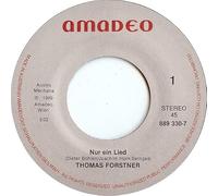 Thomas Forstner - Nur ein Lied (Eurovision 1989, Bohlen) / Vinyl single [Vinyl-Single 7'']