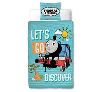 Thomas & Friends Bambini Discover Set Copripiumino - 50% Poliestere, (AG1473)