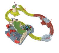 Thomas & Friends Fisher-Price - Set di trenino con piattaforma girevole e accessori, via espandibile, per bambini dai 3 anni in su