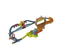 Thomas & Friends Fisher-Price Launch & Loop Maintenance Yard giocattolo treno e pista set con motore Thomas motorizzato per bambini dai 3 anni in su