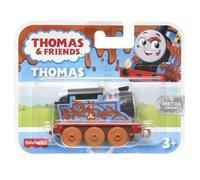Thomas & Friends Fisher Price Mud Run Thomas - Trenino giocattolo da spingere per bambini dai 3 anni in su