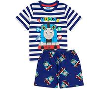 THOMAS & FRIENDS I Ragazzi Pigiamas Si allenano Maglietta con Fondo Lungo o cort 4-5 Anni