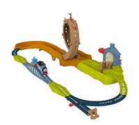Thomas & Friends, Il Trenino Thomas Super Loop Lancia e Sfreccia, pista lunga quasi 5 metri con trenino motorizzato, Giocattolo per Bambini 3+ Anni, HMB93