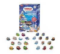Thomas & Friends - MINIS Calendario dell'Avvento, 24 sorprese per le feste di Natale, include 8 trenini e veicoli di cui 2 profumati, giocattolo per bambini, 3+ anni, HWB49