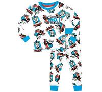 Thomas & Friends Pigiama a Maniche Lunghe per Ragazzi Vestibilitta Stretta Multicolore 4-5 Anni