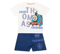 THOMAS & FRIENDS Set Maglietta e Pantaloncino per Ragazzi Blu 6-7 anni