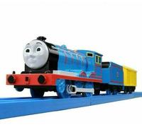Thomas & Friends TAKARA TOMY Plarail Edward Blue Engine TS-02 treno giocattol...