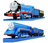 Thomas & Friends TAKARA TOMY Plarail Gordon TS-04 TS-21 Set di 2 treni...