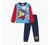 THOMAS & FRIENDS, Thomas The Tank Engine - Pigiama da ragazzo, colore: rosso/blu, età 18 mesi - 5 anni, Blu, 3-4 Years
