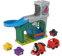Thomas & Friends Toddler Toy My First Knapford Station Train Playset with Stack