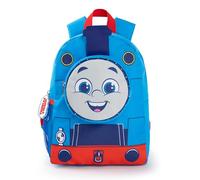 THOMAS & FRIENDS Zaino Blu e Rosso per Ragazzi | Zaino Scolastico Sportivo Con Cinghie Regolabili e Bagagli Pratici Organizzati in 3D Train per Bambini