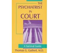 Thomas G. Gutheil Eric Y. Drog The Mental Health Professional in Cou (Tascabile)