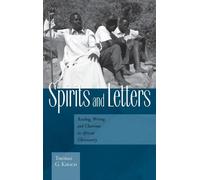Thomas G. Kirsch Spirits and Letters (Copertina rigida)