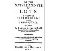Thomas Gataker Nature and Uses of Lotteries (Tascabile)