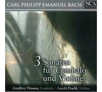 Thomas, Geoffrey/Laszlo Paulik - Cpe Bach: 3 Sonaten